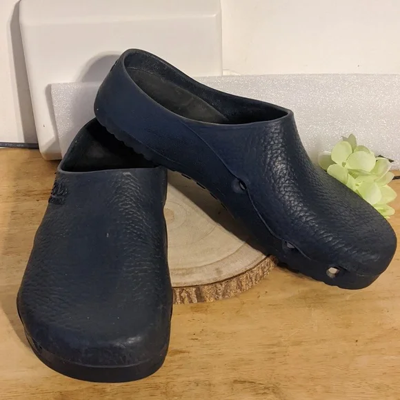 dark blue denim dress for women BIRKENSTOCK BOSTON SHEARLING | COZY CLOGS main image 1